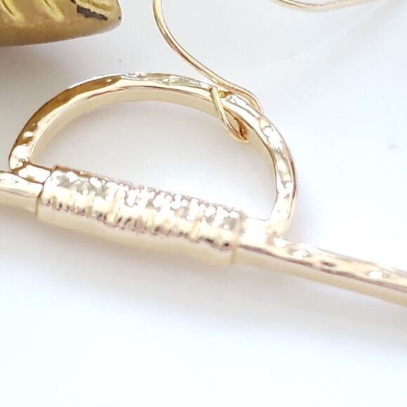 New! Zara Irregular Drop Earrings - Picture 5 of 14